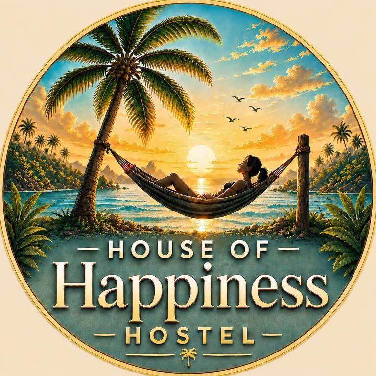 House Of Happiness Hostel With Rooftop 7 min by walk from Pier – Koh Phangan