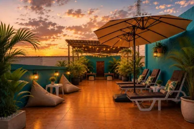 House Of Happiness Hostel With Rooftop 7 min by walk from Pier – Photos 8
